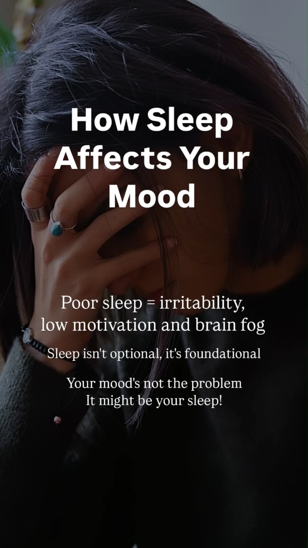 Sleep Research Foundation Facebook ad: Better Sleep Starts with Better Knowledge.