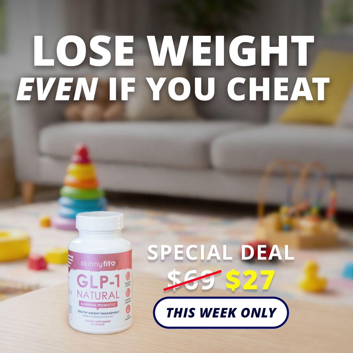 SkinnyFit Facebook ad