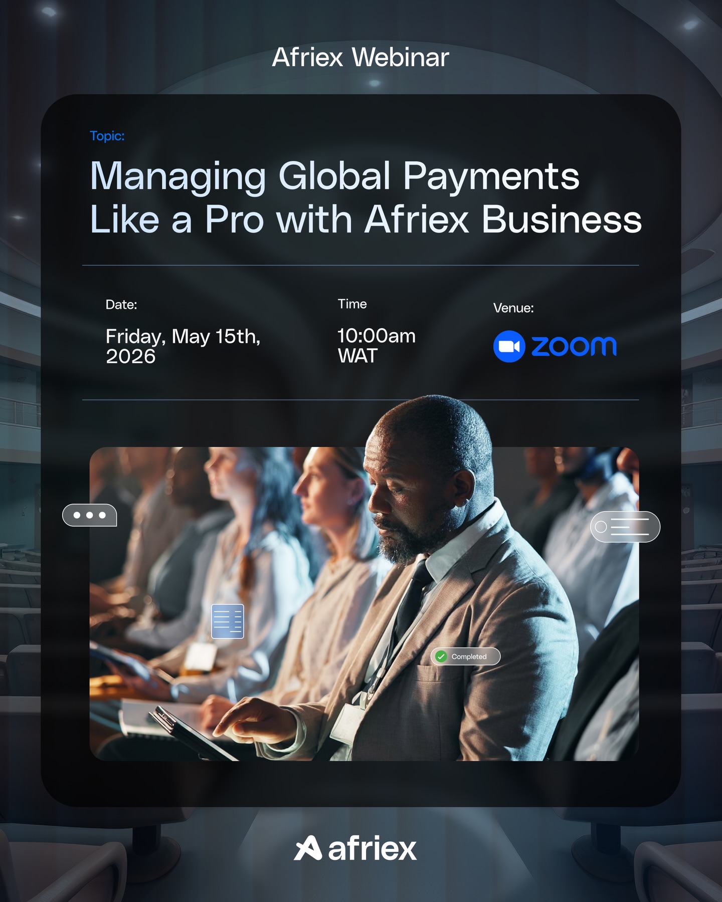 Afriex Facebook ad