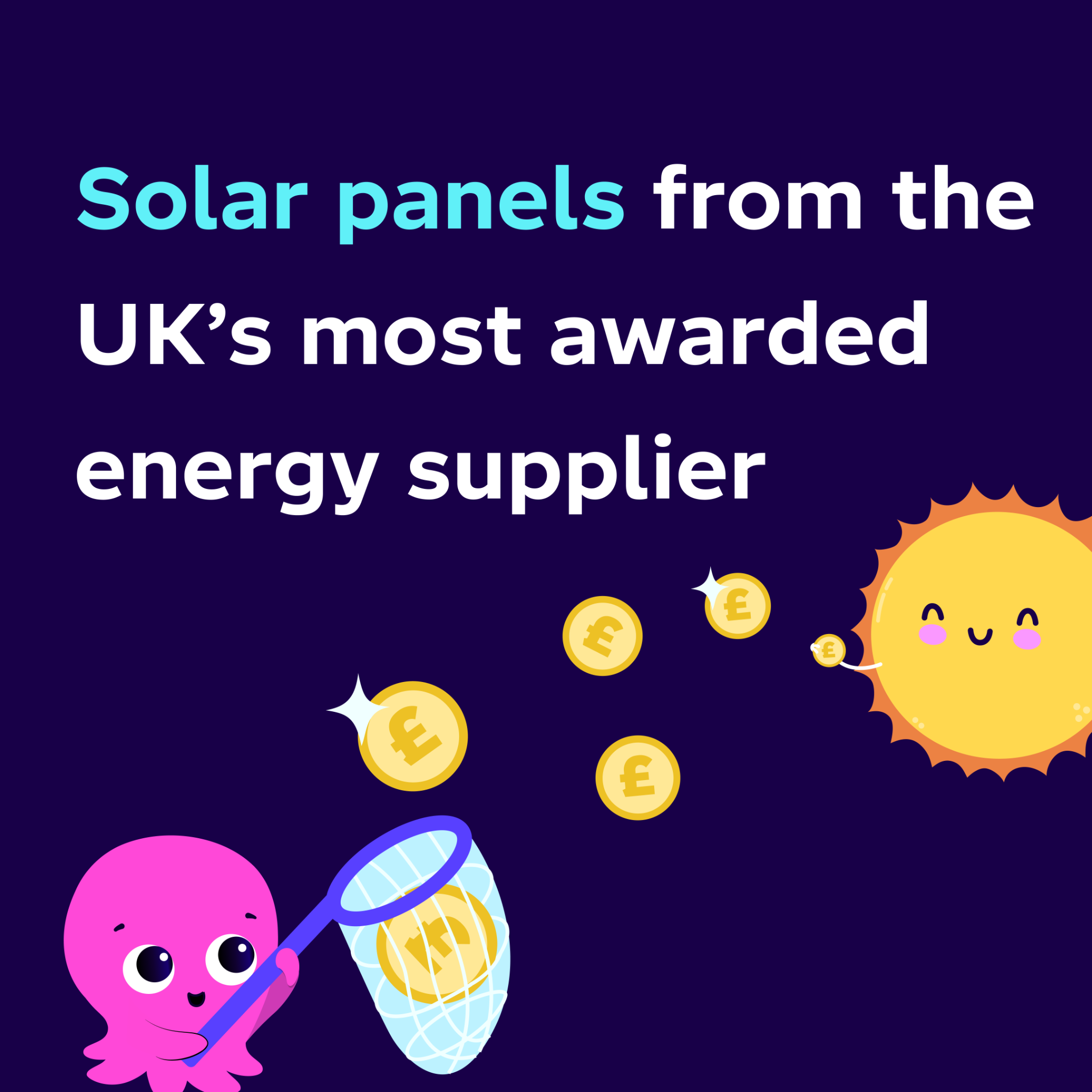 Octopus Energy Facebook ad: Get an instant quote