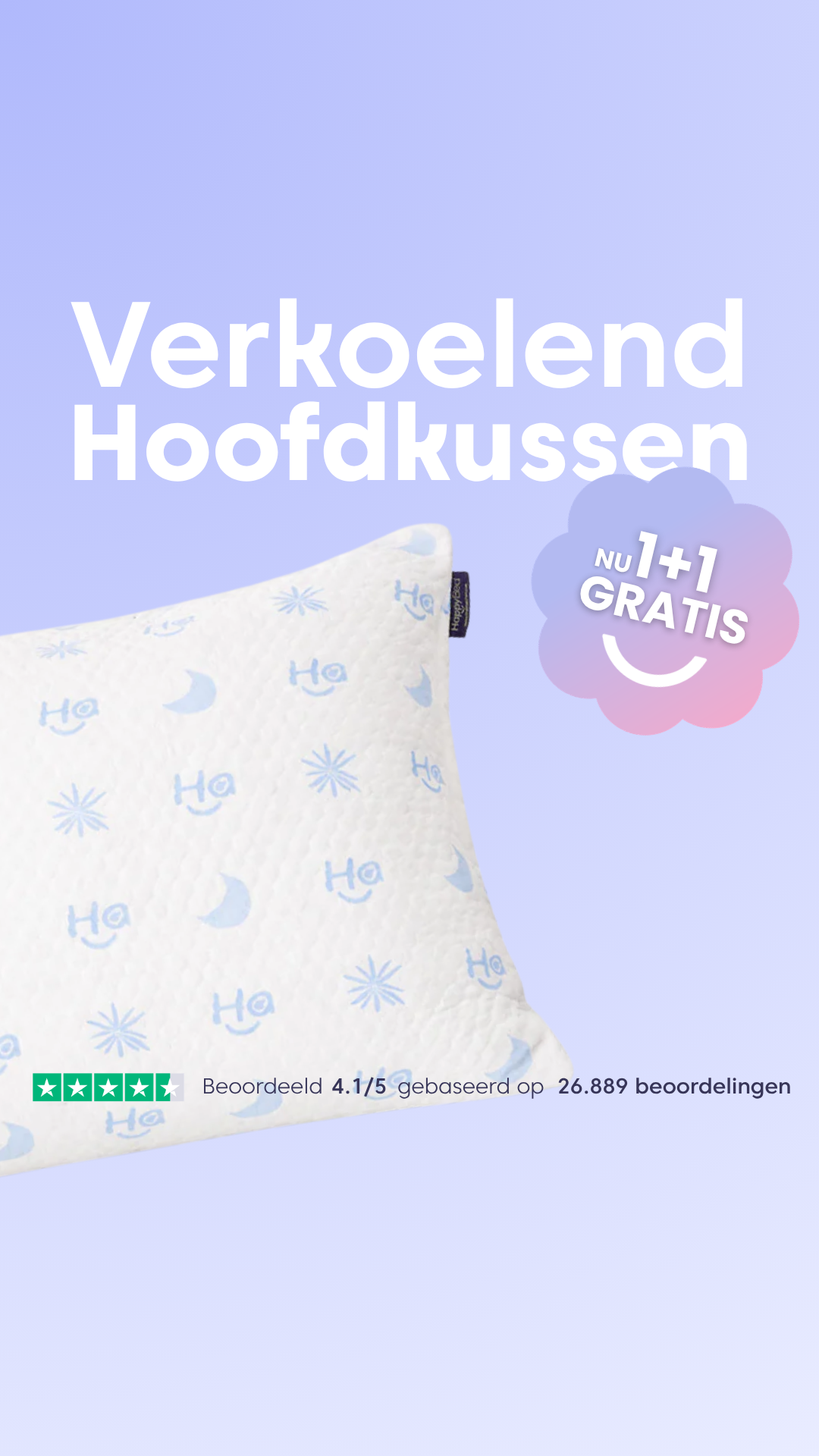 HappyBed Facebook ad