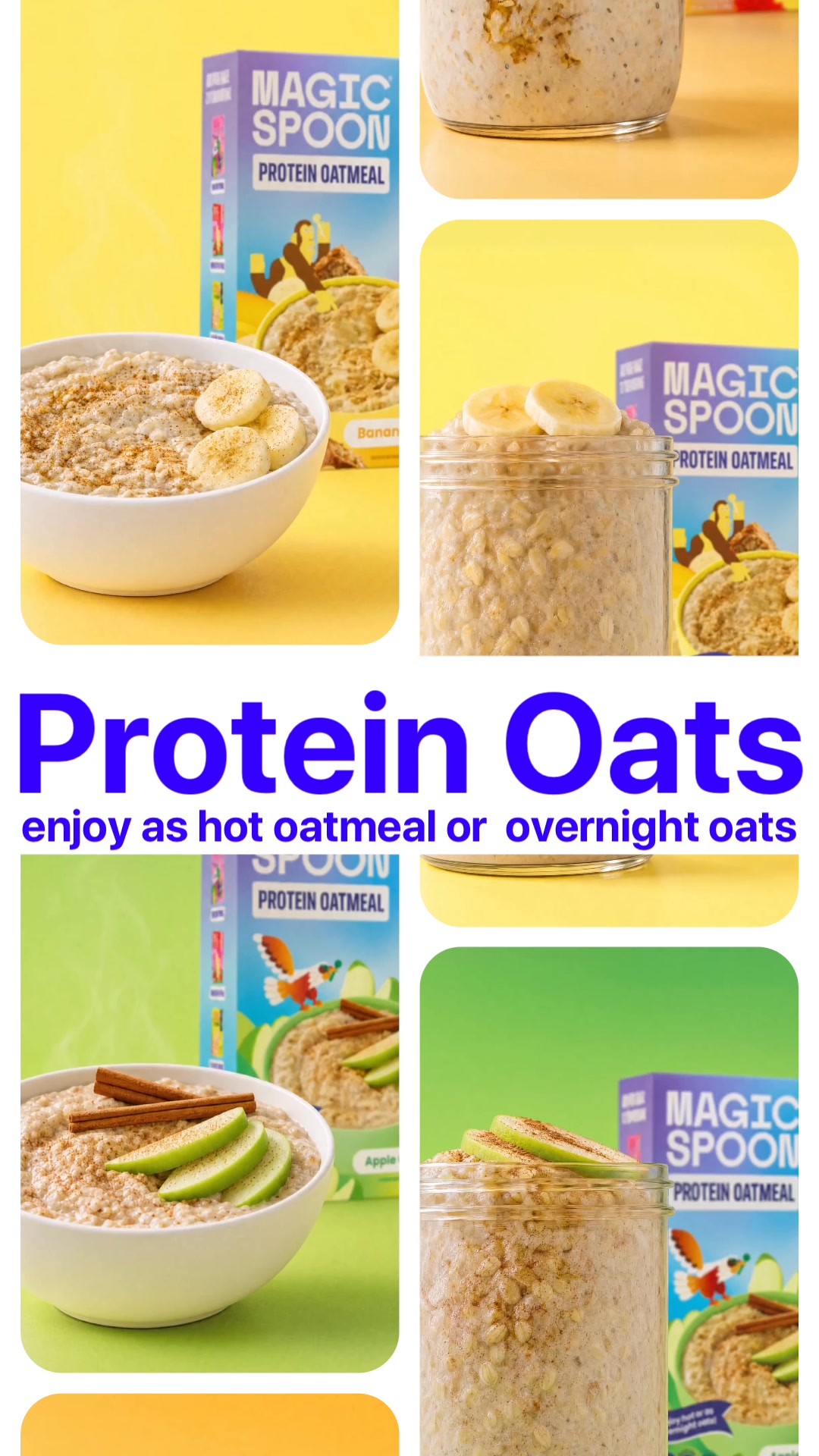 Magic Spoon Cereal Facebook ad: NEW: Magic Spoon Protein Oatmeal