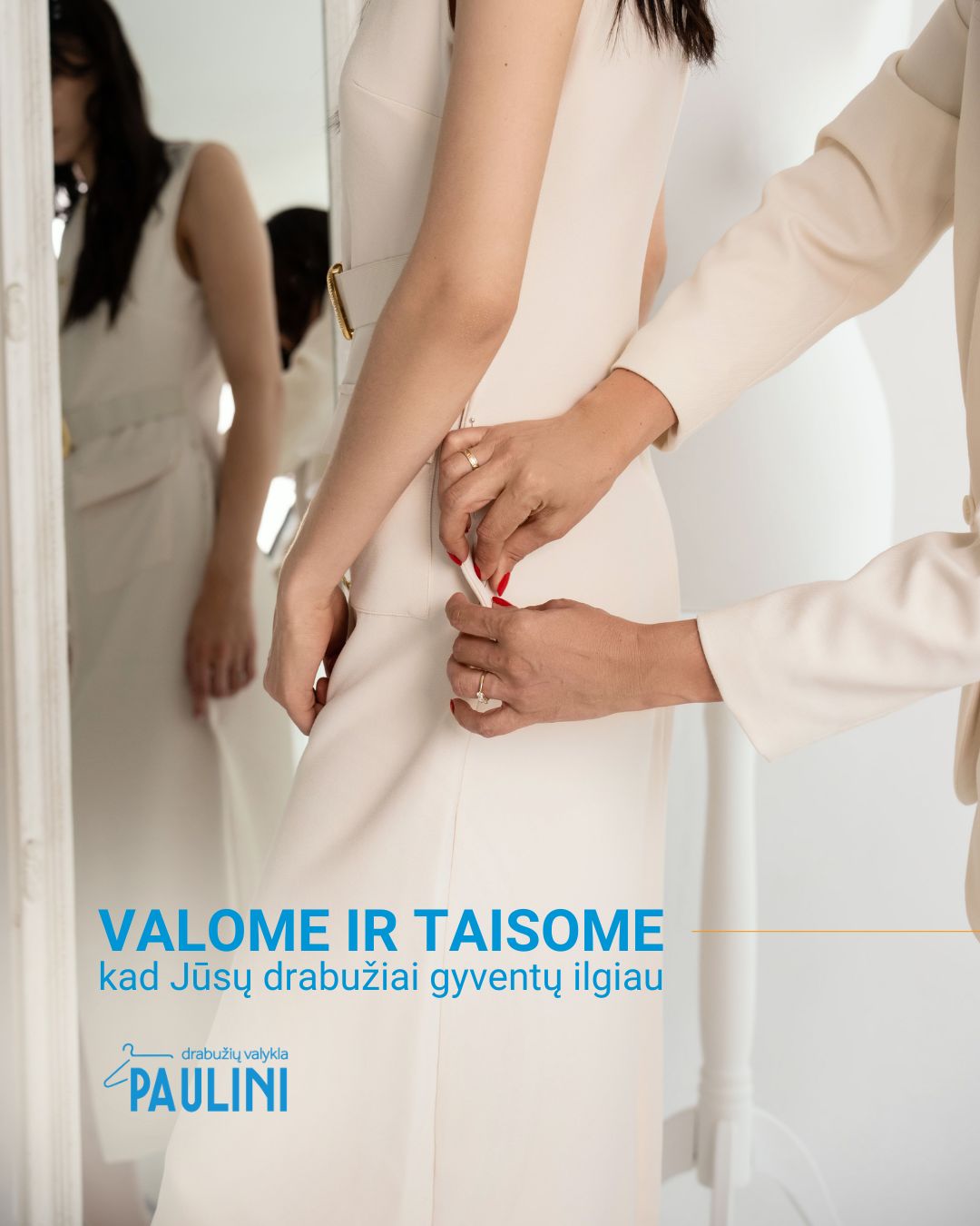 Paulini - drabužių valykla Facebook ad