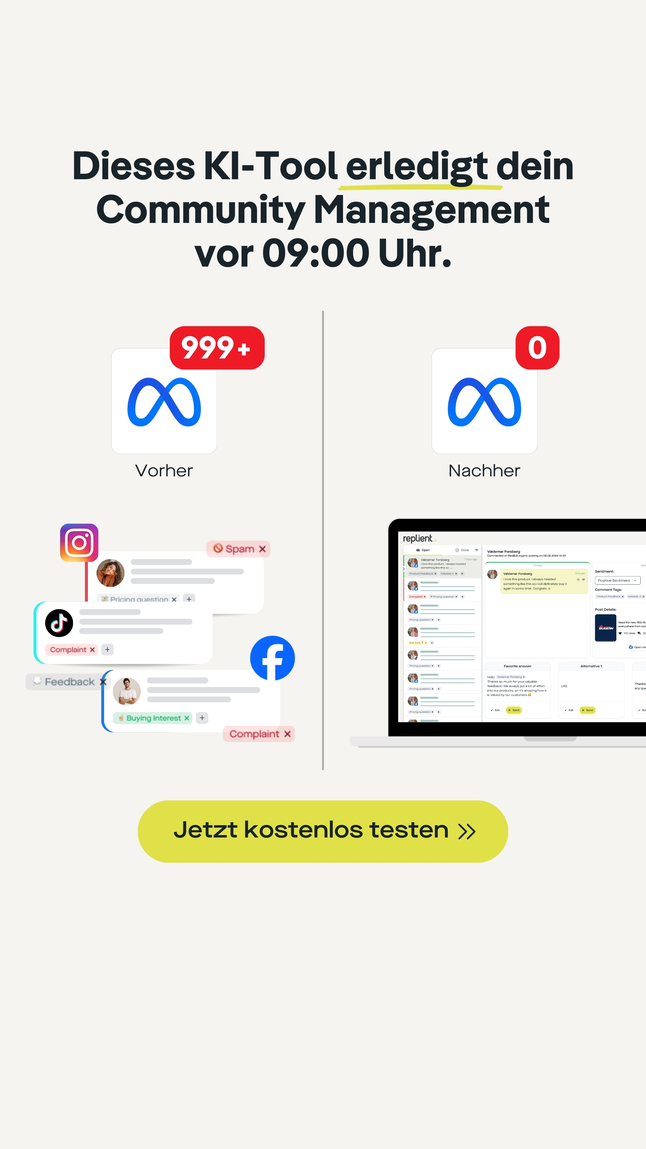 replient.ai Facebook ad from Aug 16, 2026