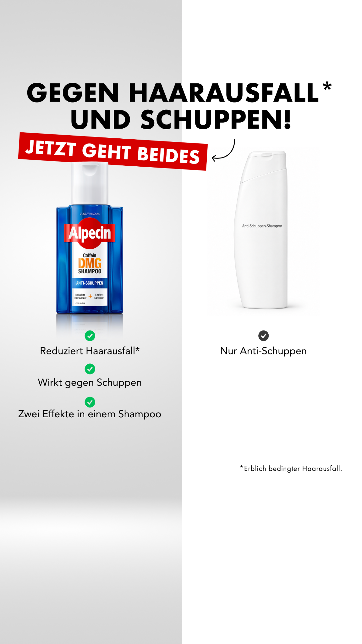 Alpecin Facebook ad