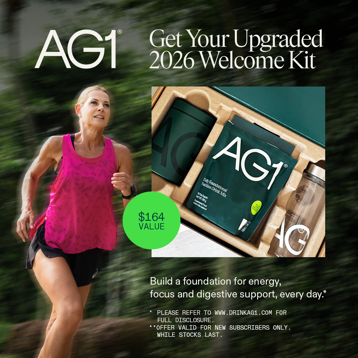 AG1 by Athletic Greens Facebook ad