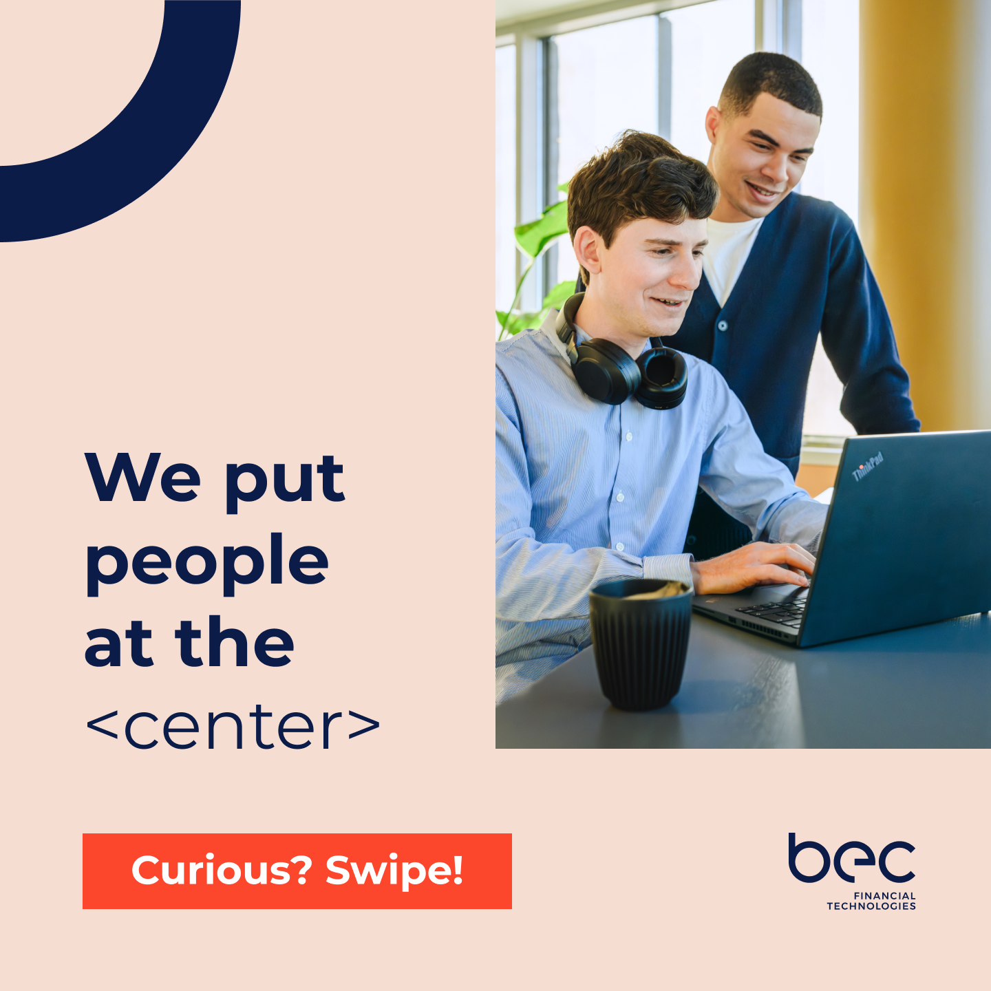BEC Financial Technologies Facebook ad: Have you heard about the BEC Talent Program?