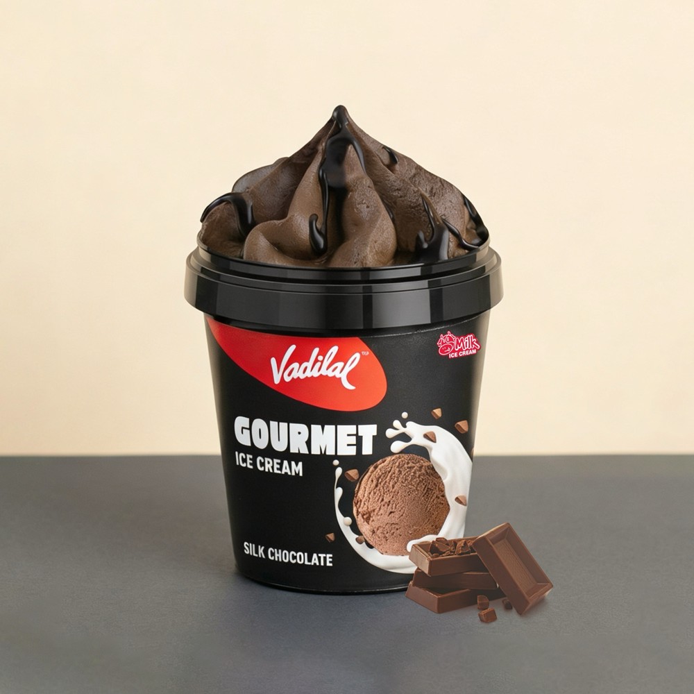 Vadilal Icecreams Facebook ad: Dark chocolate. Bold coffee.