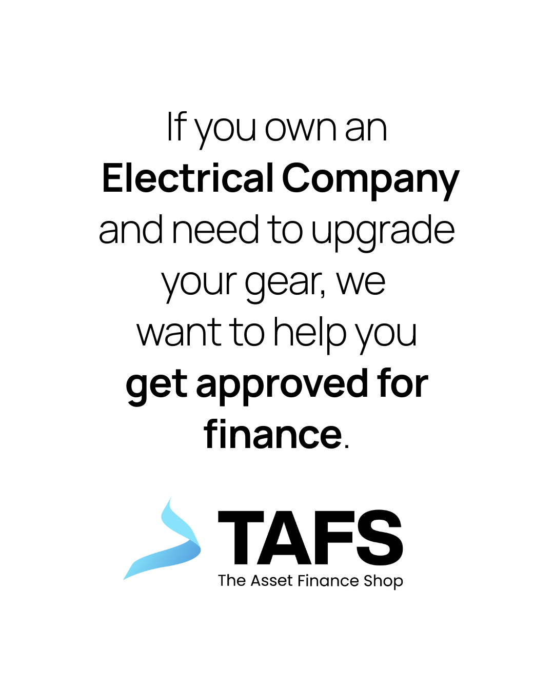 Asset Finance Shop Facebook ad