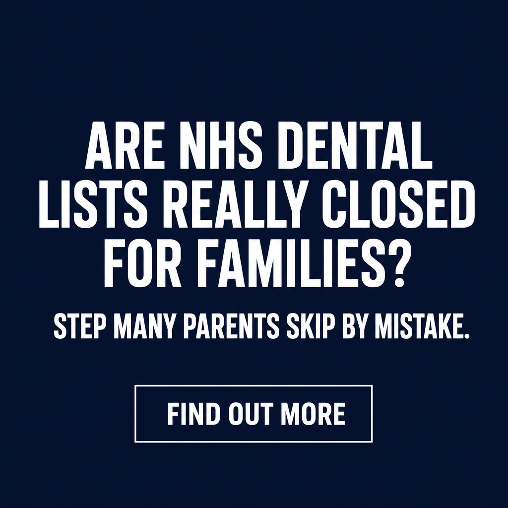Brainy Searches Facebook ad: How to Find an NHS Dentist Taking New Patients in 2026 (UK…