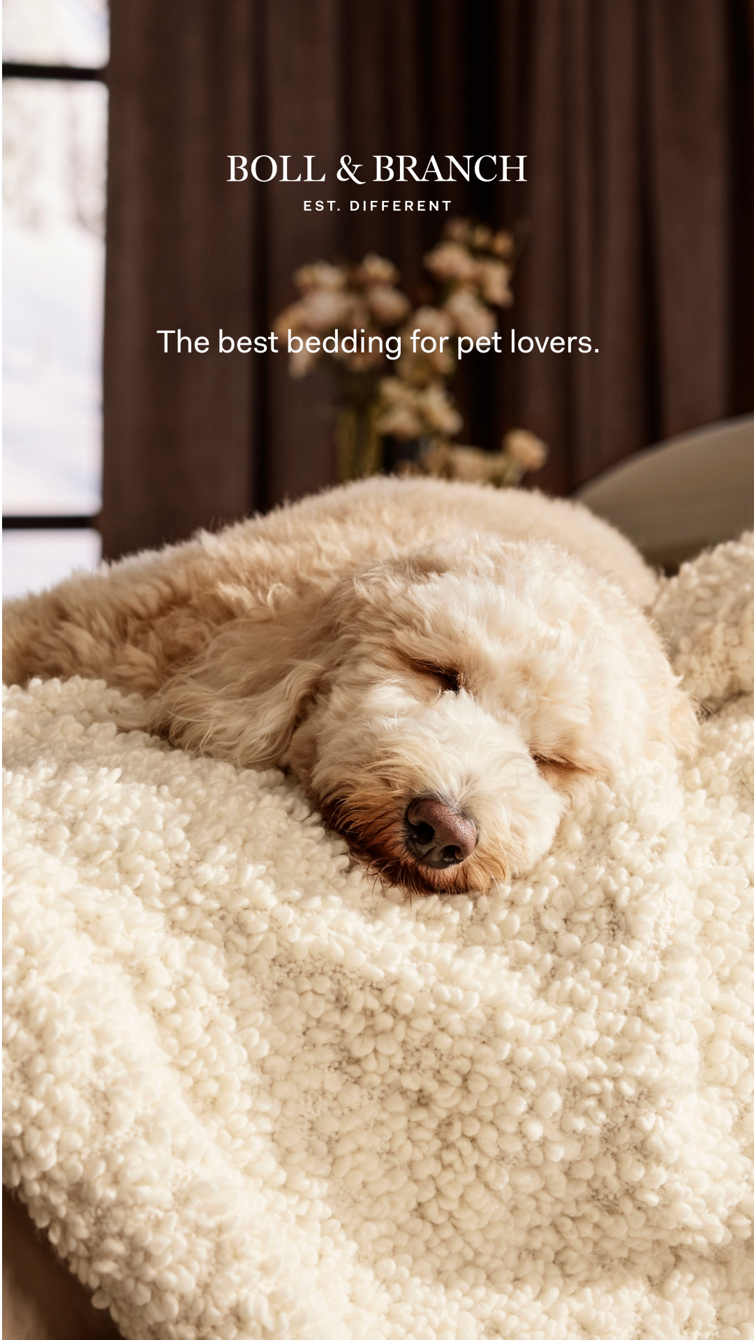 Boll & Branch Facebook ad