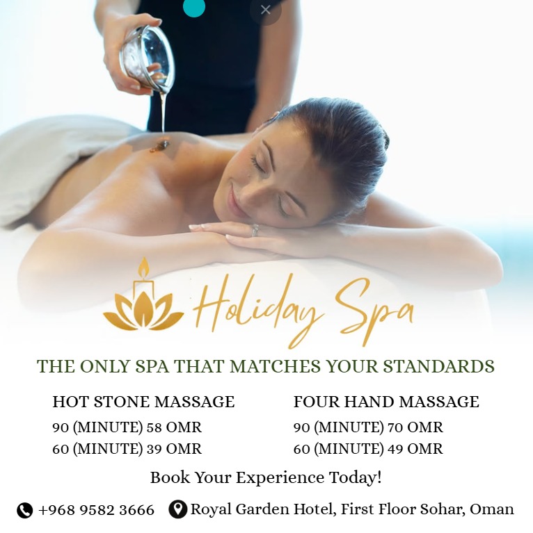 Holiday Massage SPA Club Facebook ad: Relax. Rejuvenate. Repeat.