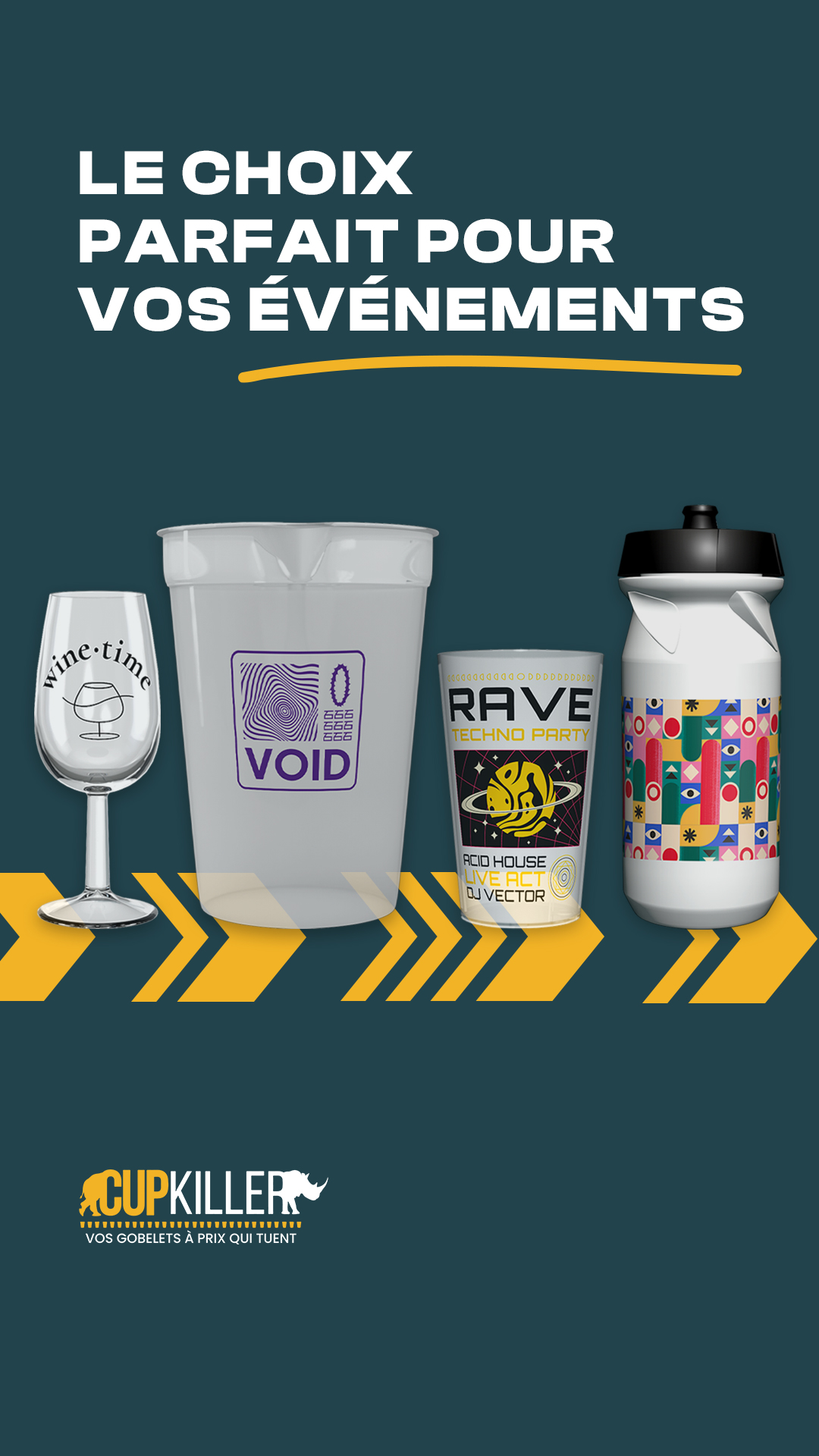 Cupkiller Facebook ad from Oct 18, 2025