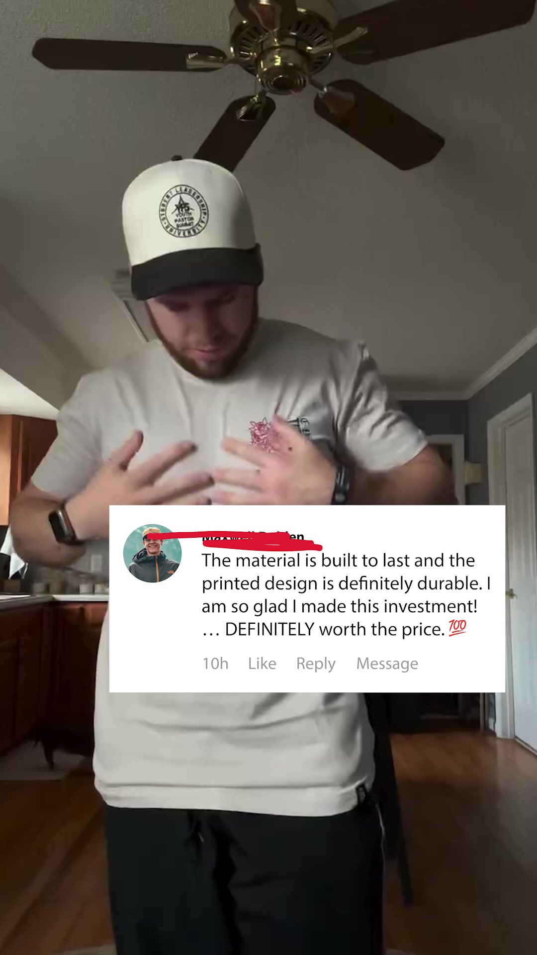 Disciple Threads Facebook ad: Built to Last. Worth Every Penny.