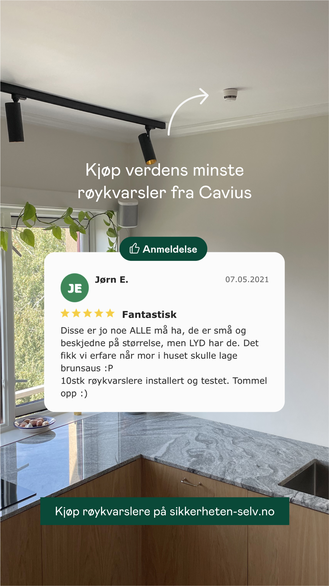 Sikkerheten-selv.no Facebook ad