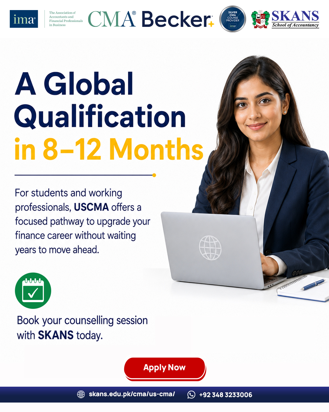SKANS. US CMA Facebook ad: Unlock Global Opportunities