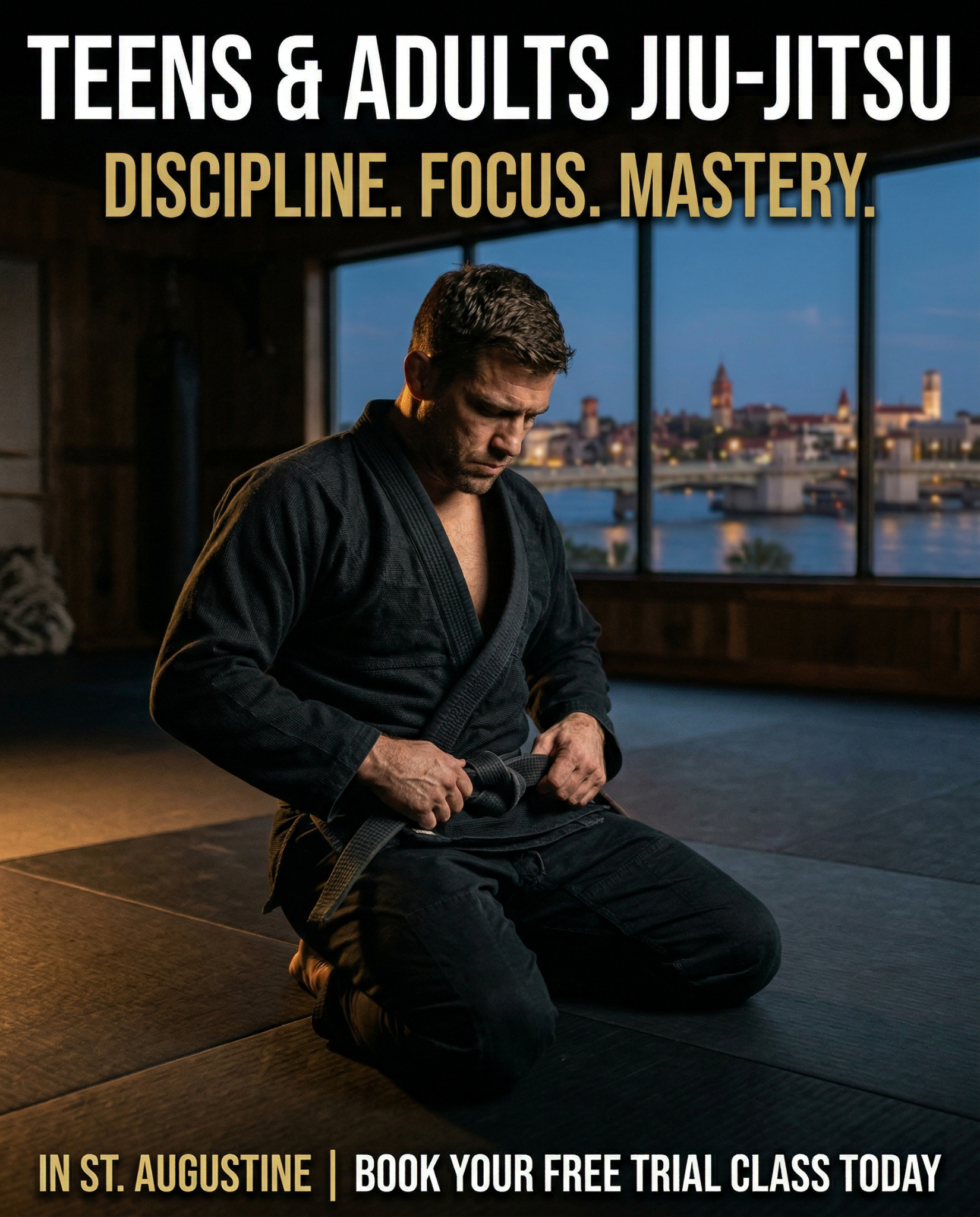 Art of War Jiu Jitsu St. Augustine  Facebook ad