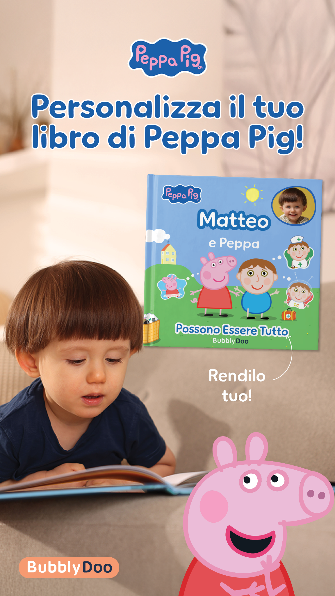 BubblyDoo Libri Facebook ad