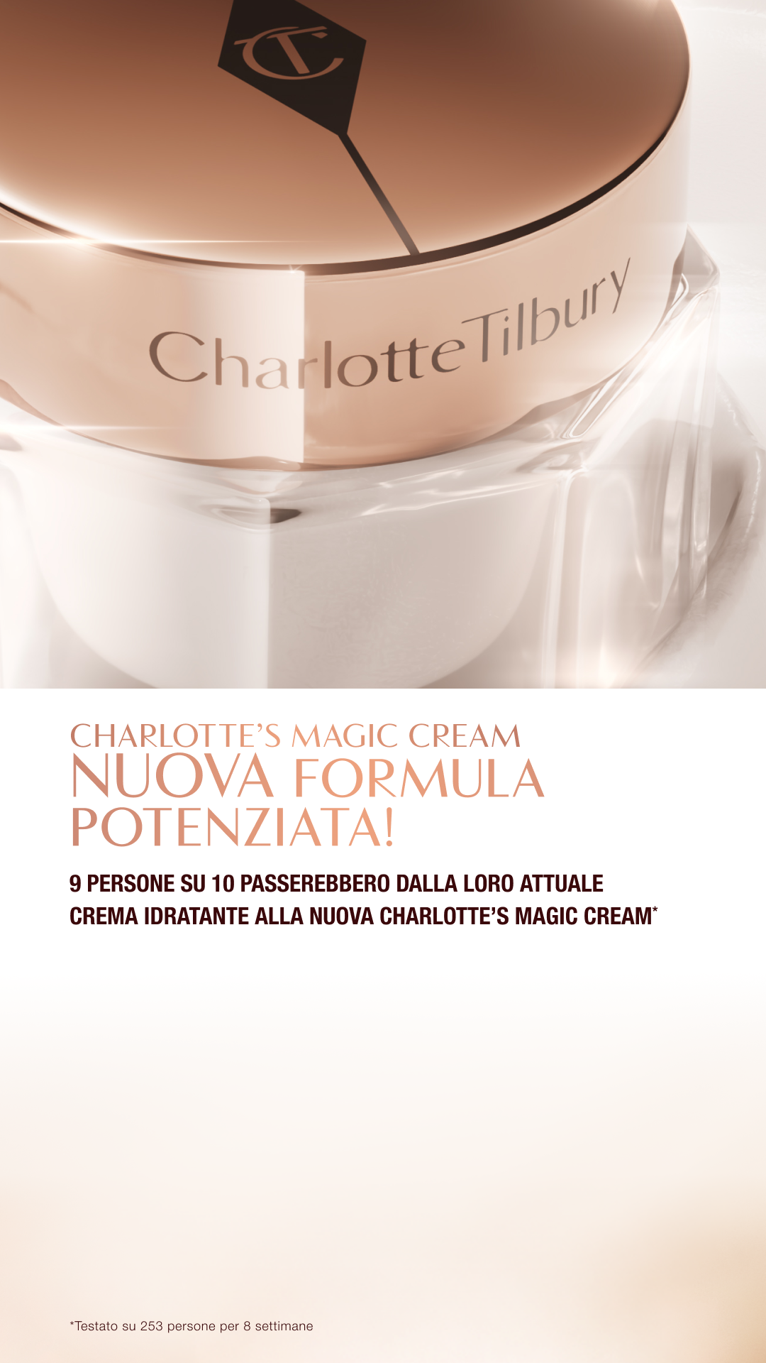 Charlotte Tilbury Skincare Facebook ad
