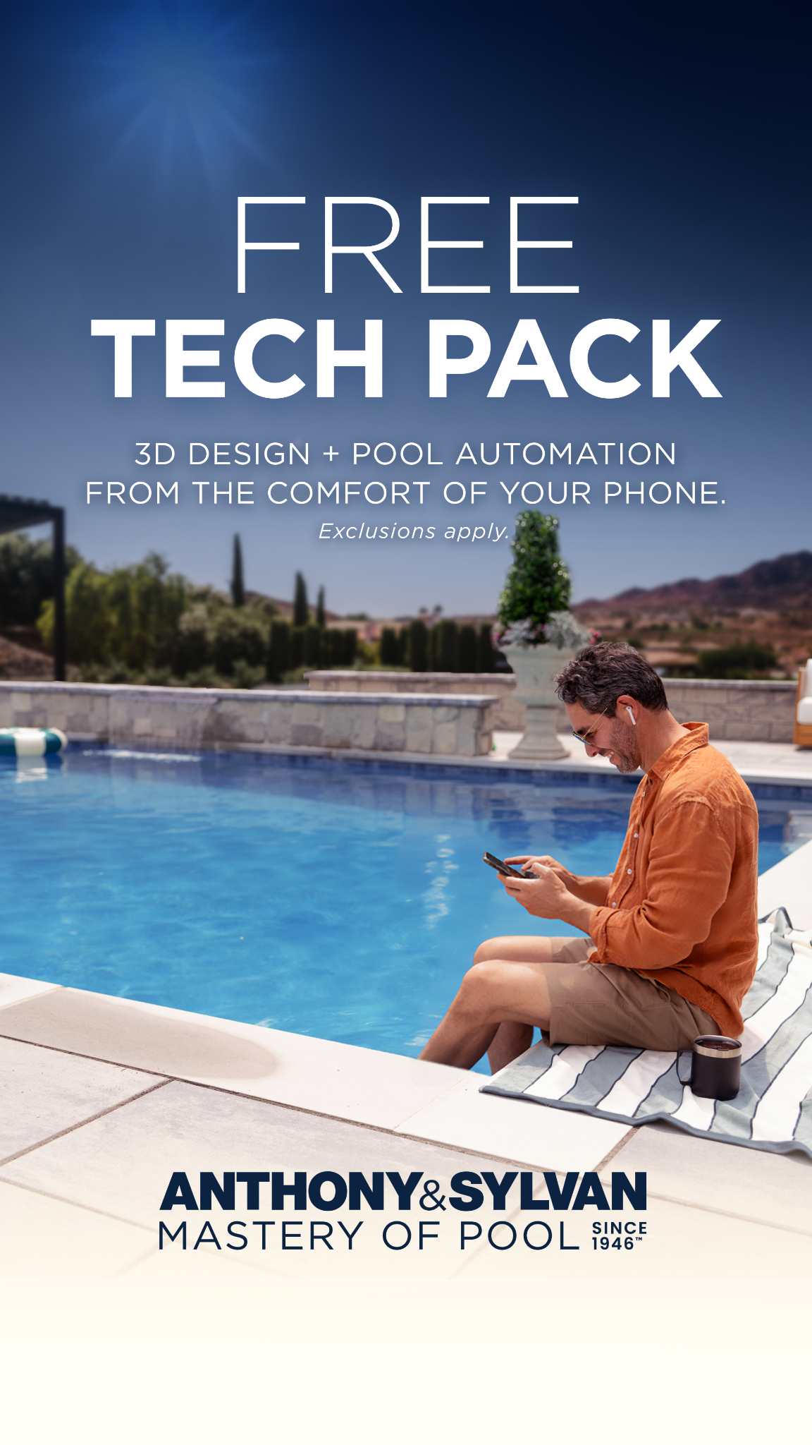 Anthony & Sylvan Pools Facebook ad