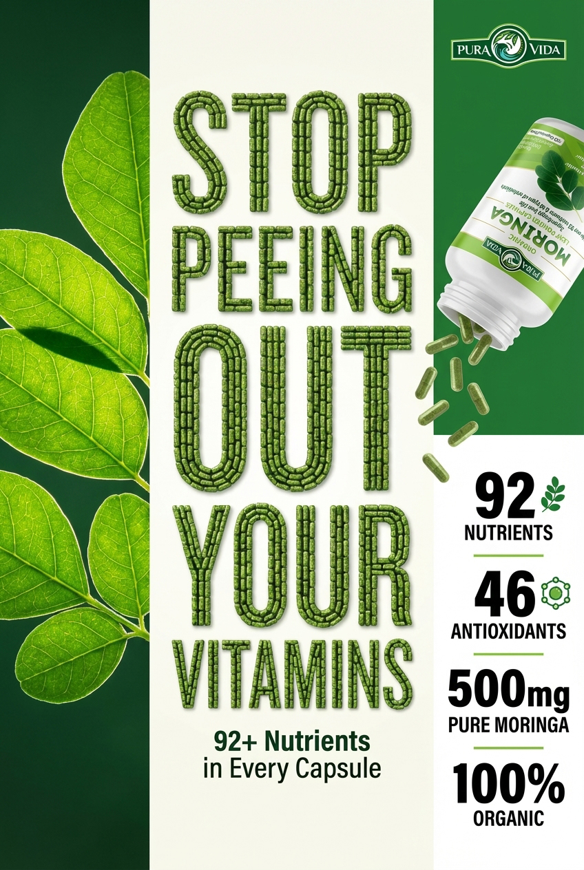 Pura Vida Moringa Facebook ad
