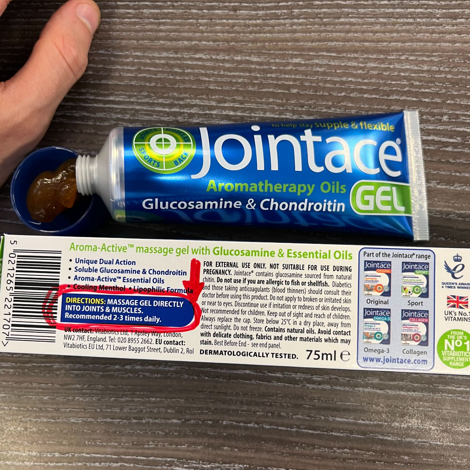Vitabiotics Facebook ad