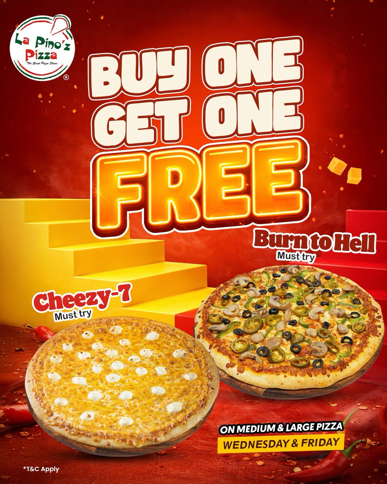 La Pino'z Pizza Facebook ad