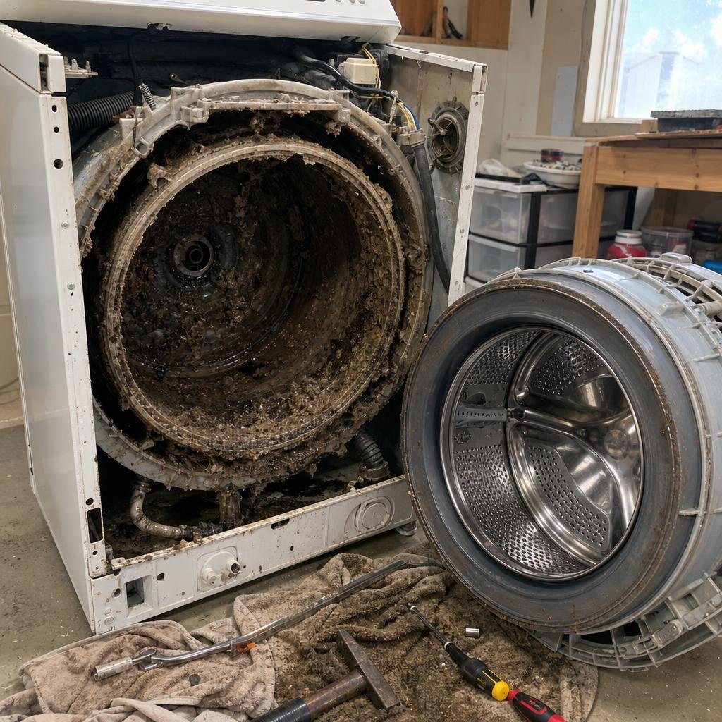 My Clean Pet Home Facebook ad: The Washer Smell Is Hiding Here