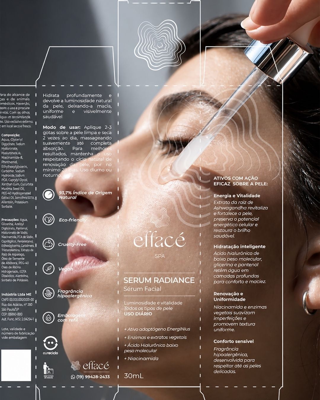 Effacé Facebook ad: O que faz um sérum realmente funcionar… está…