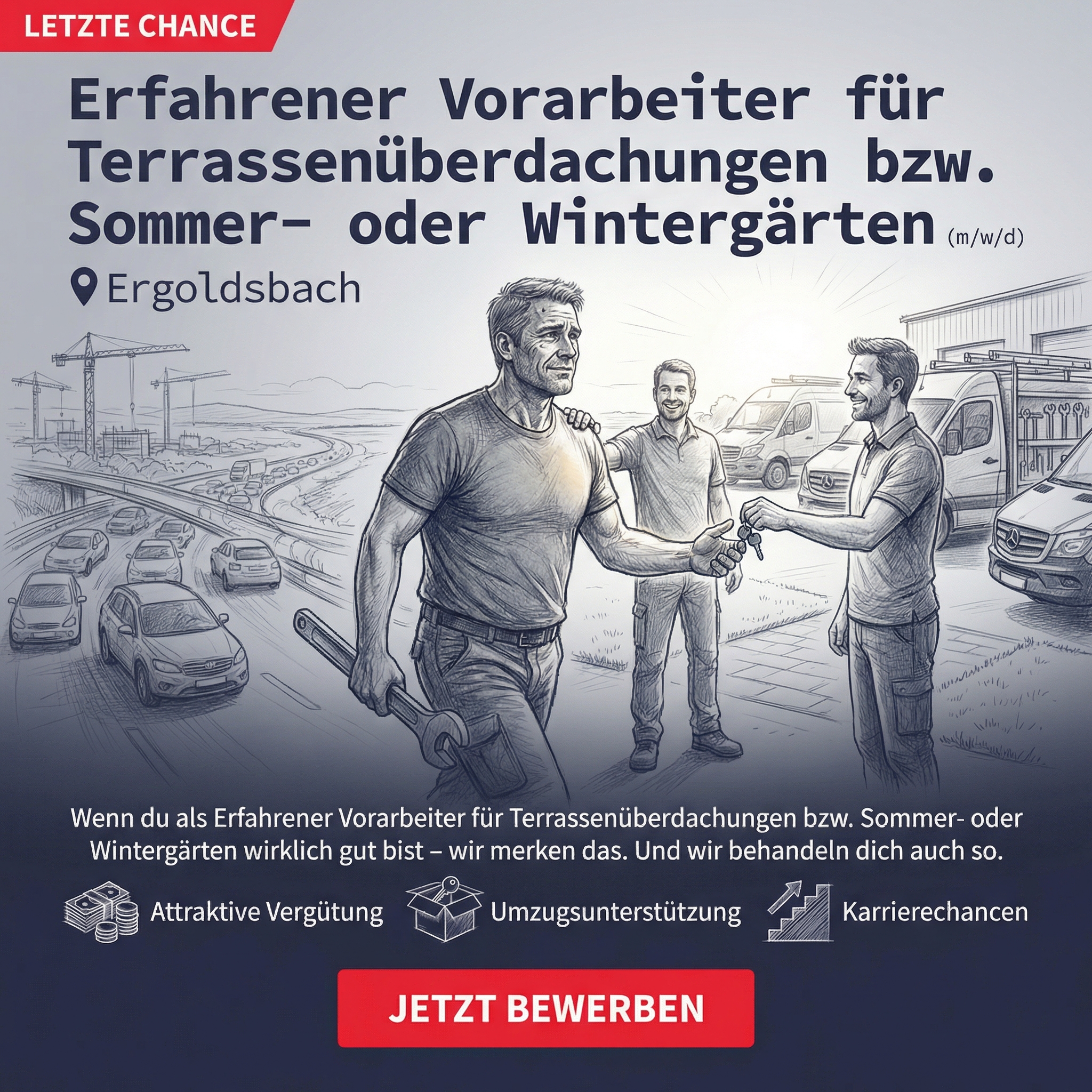 Bewerberboost Jobs Facebook ad