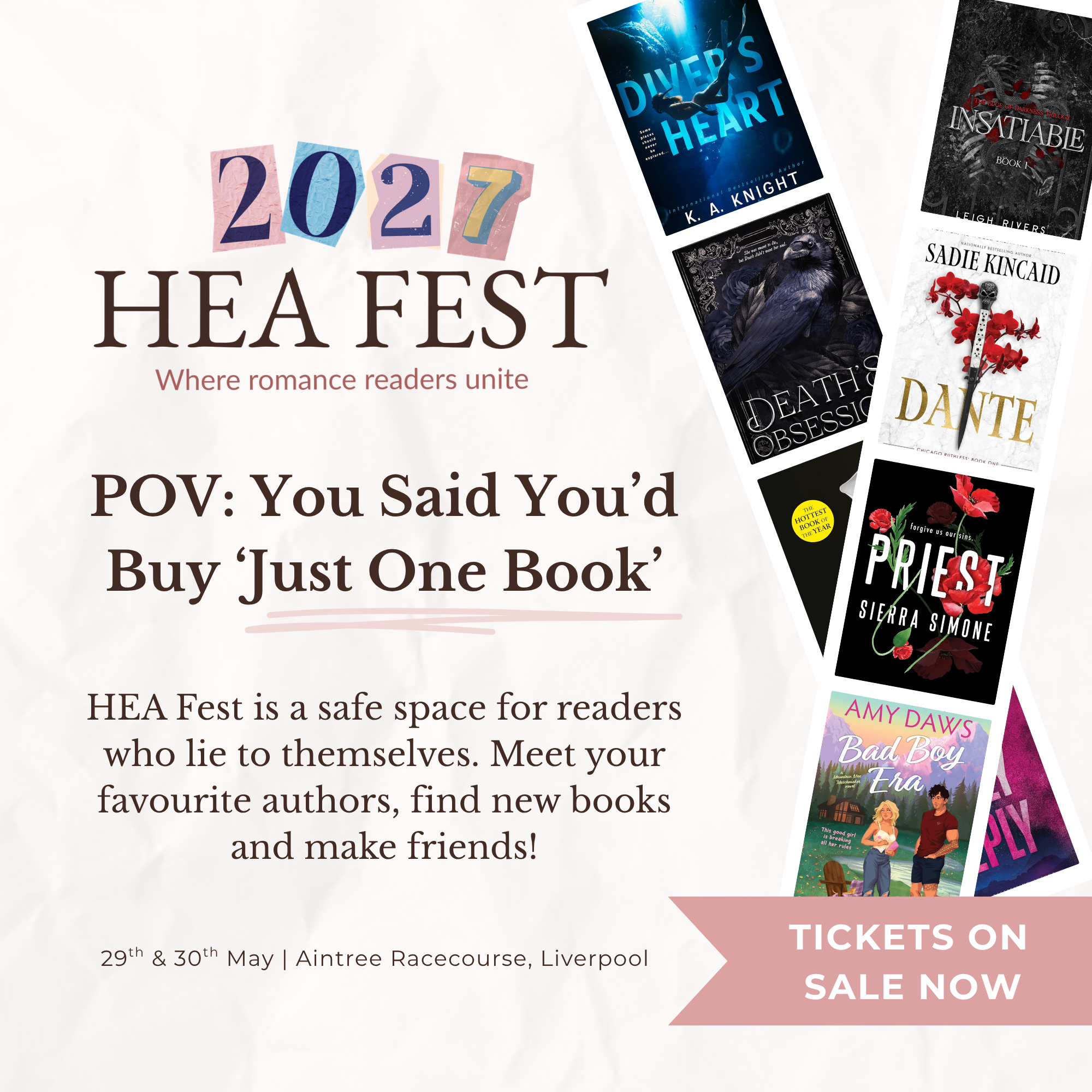 Happily Ever After Bookshop Facebook ad: Where Romance Readers Unite