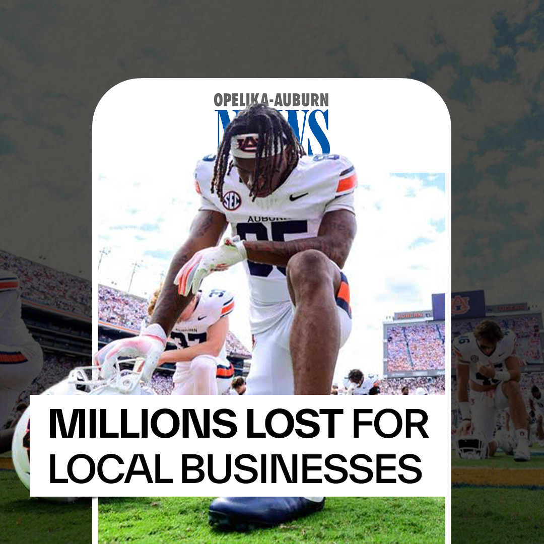 The Opelika-Auburn News Facebook ad: Auburn Misses Out: Auburn vs.