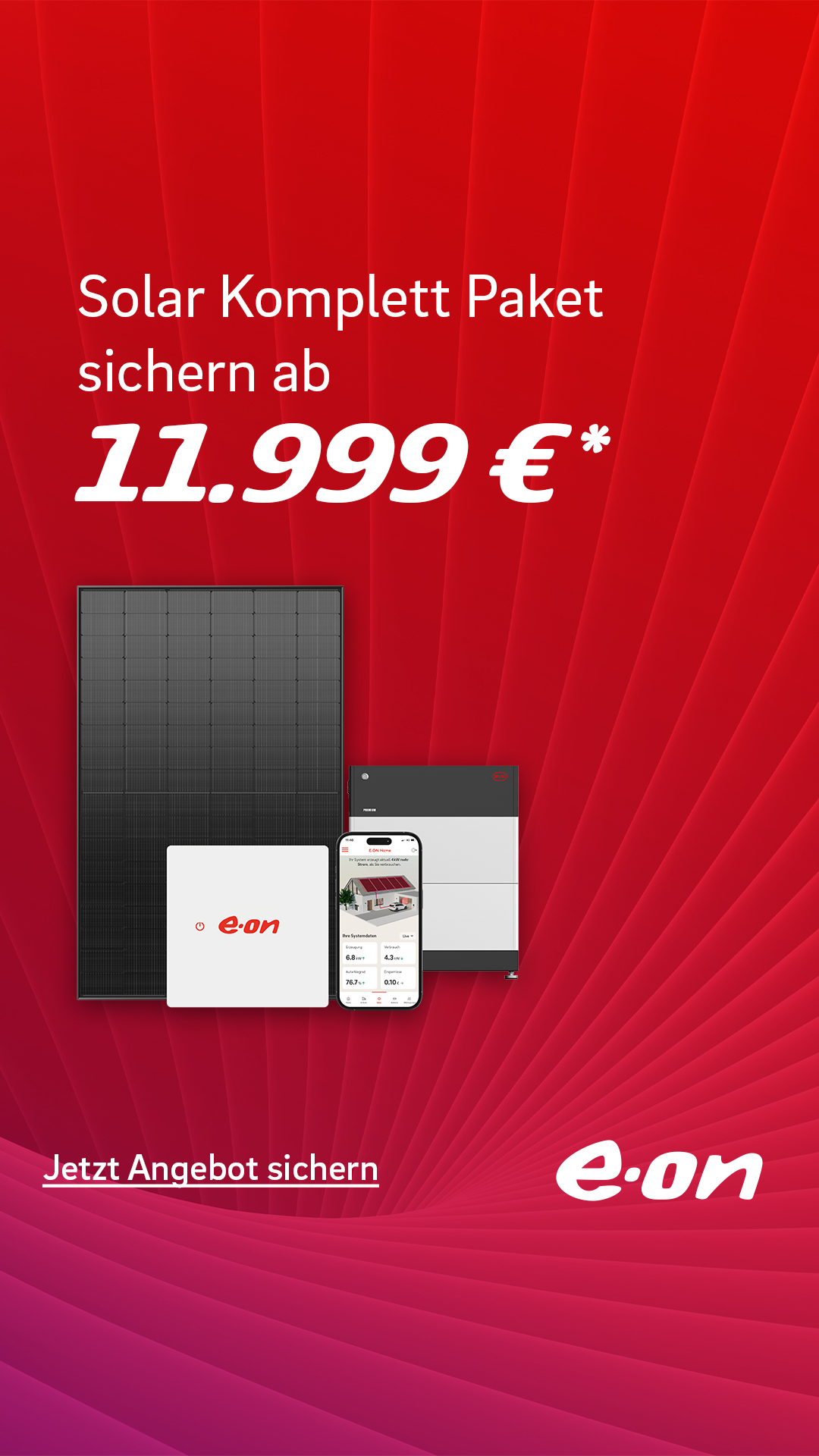 e.on Facebook ad