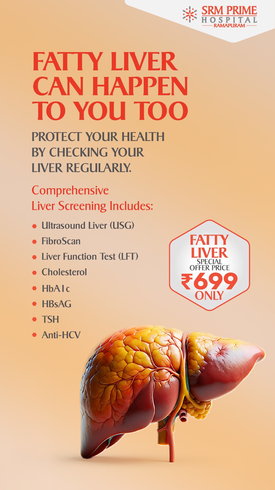 SRM Prime Hospital, Ramapuram Facebook ad