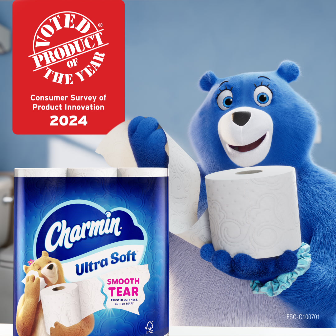 Charmin Facebook ad: Shop Charmin at Walmart!