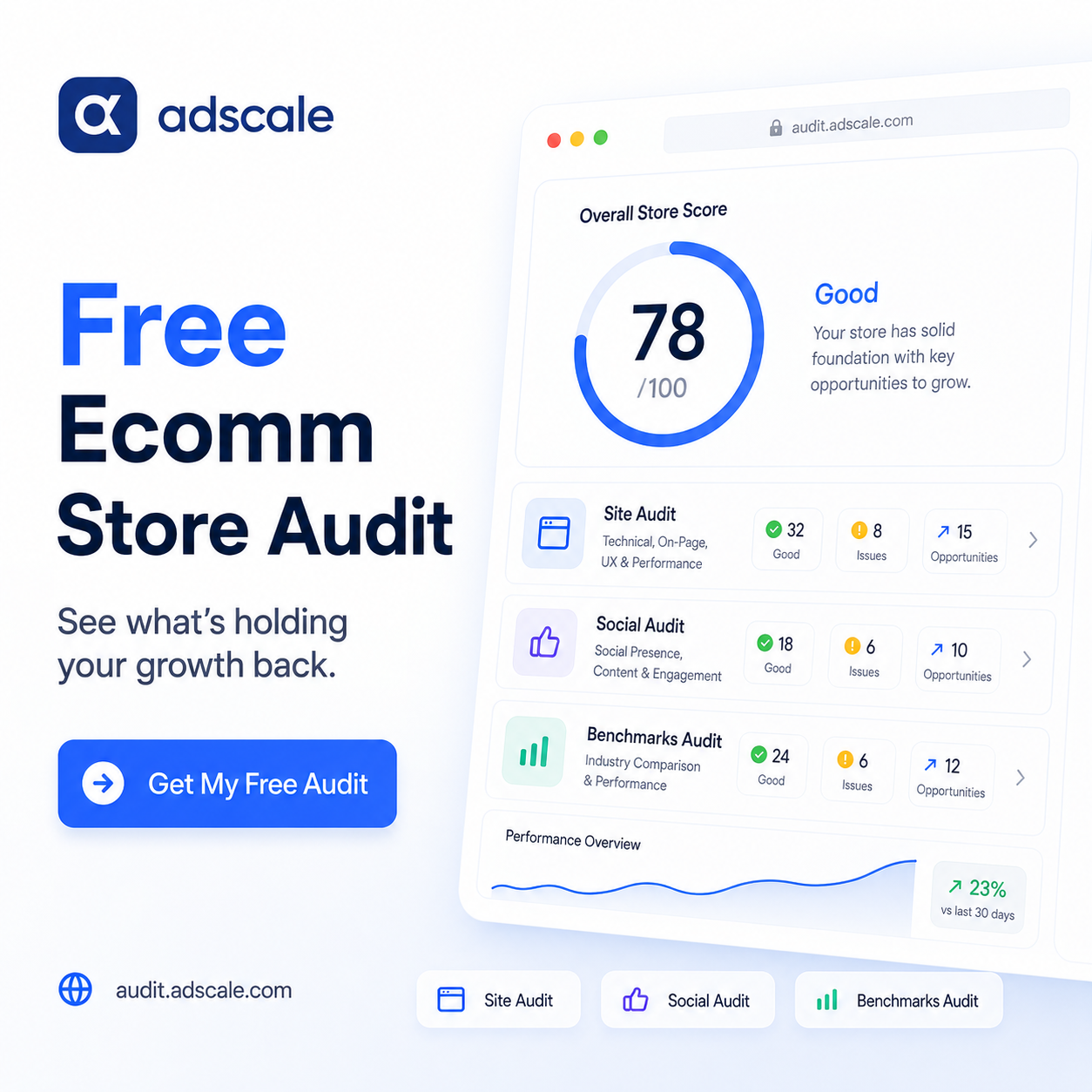 AdScale Facebook ad