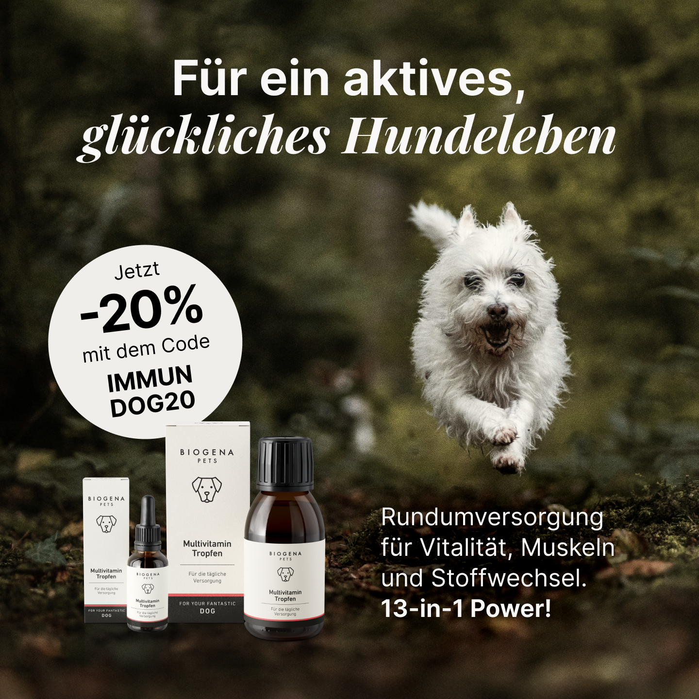 Biogena PETS Facebook ad