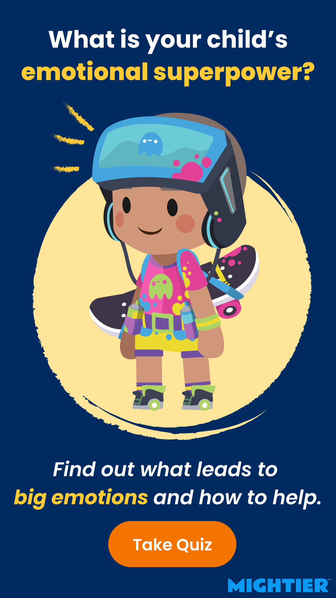 Mightier Facebook ad