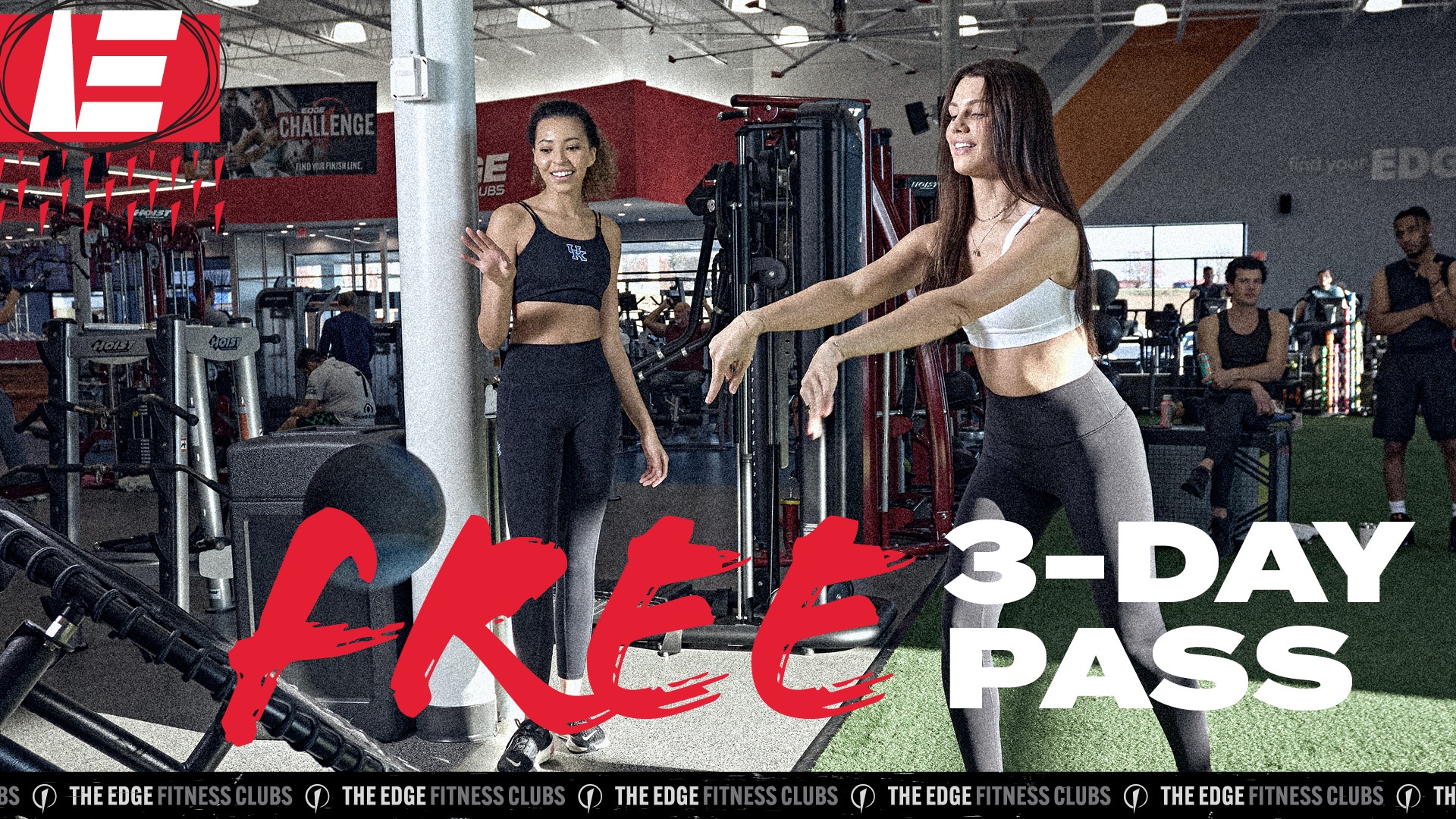 The Edge Fitness Clubs Facebook ad
