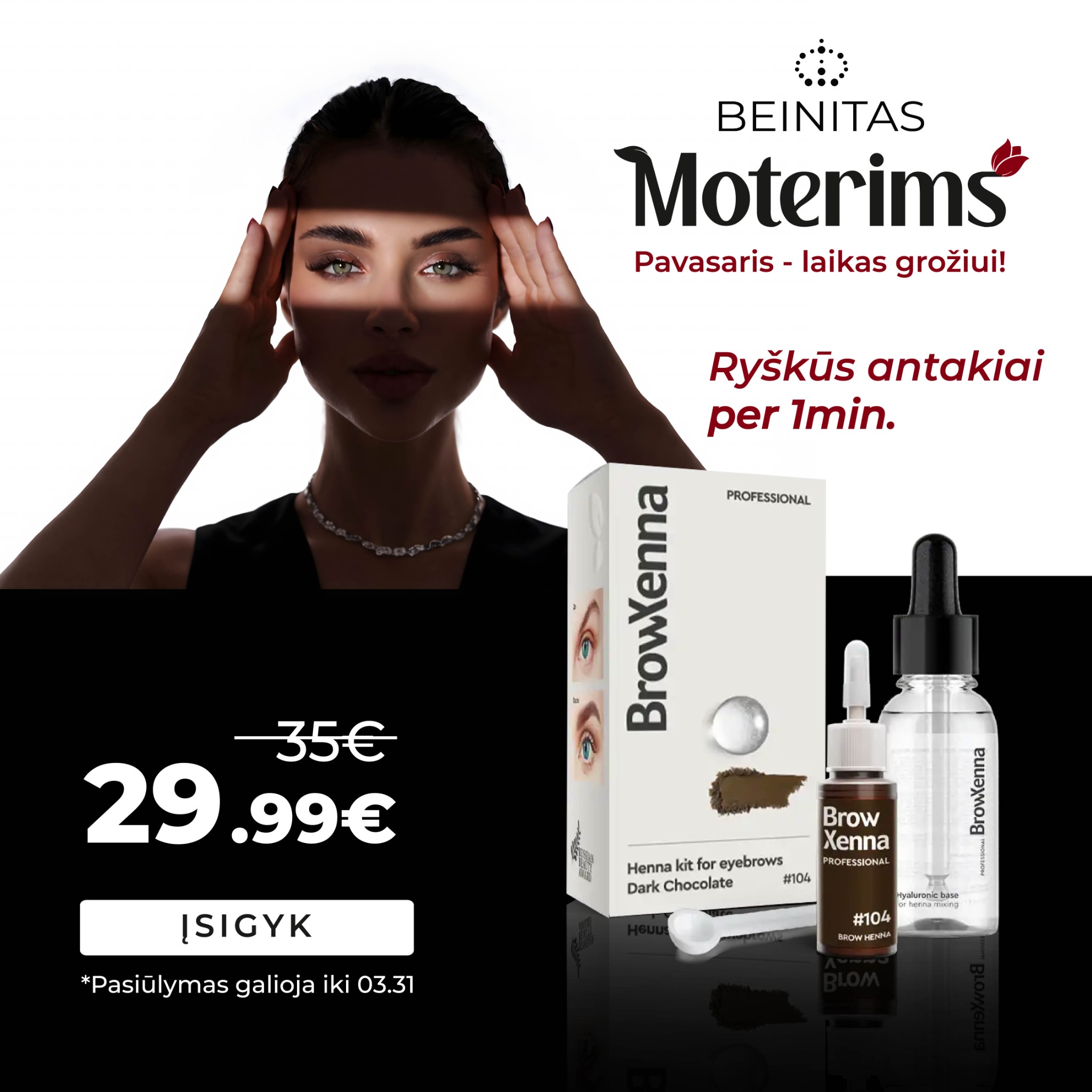 Beinitas Facebook ad