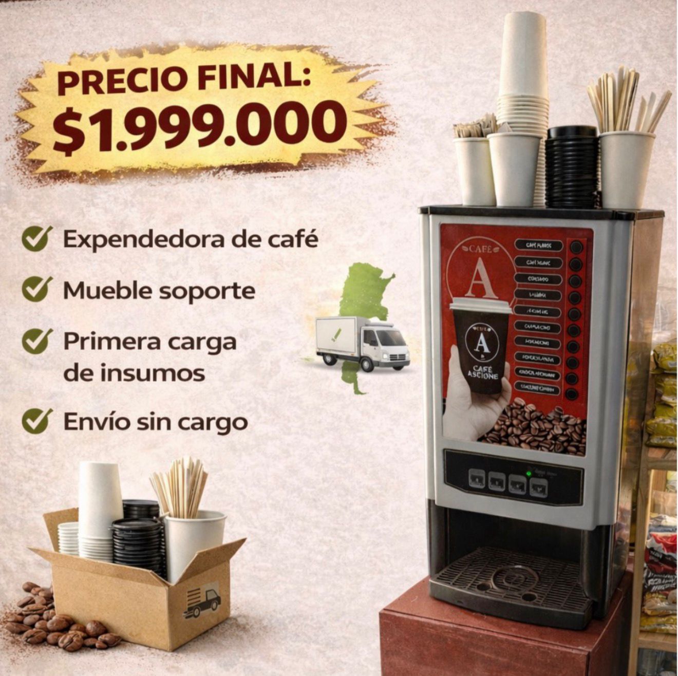 Ascione Facebook ad: ULTIMAS 3 UNIDADES EN STOCK!