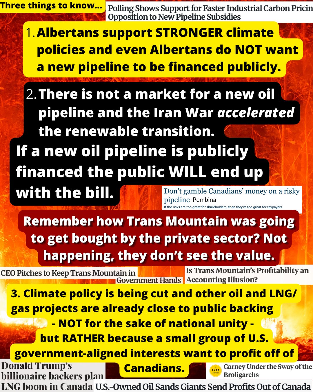 Sierra Club Canada Foundation Facebook ad