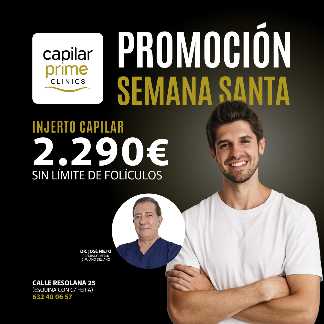 Capilar Prime Clinics Facebook ad from Mar 18, 2026