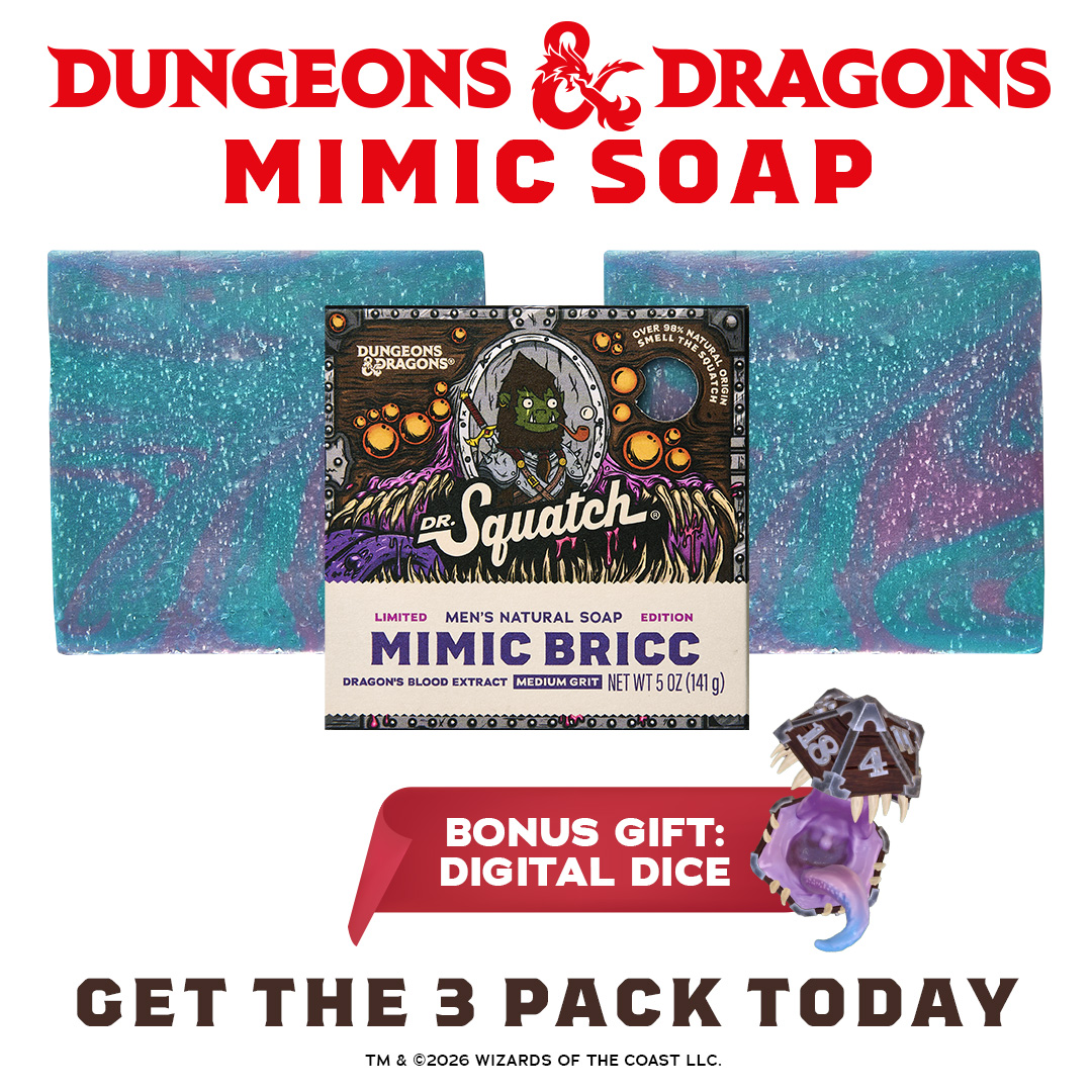 Dr. Squatch Facebook ad