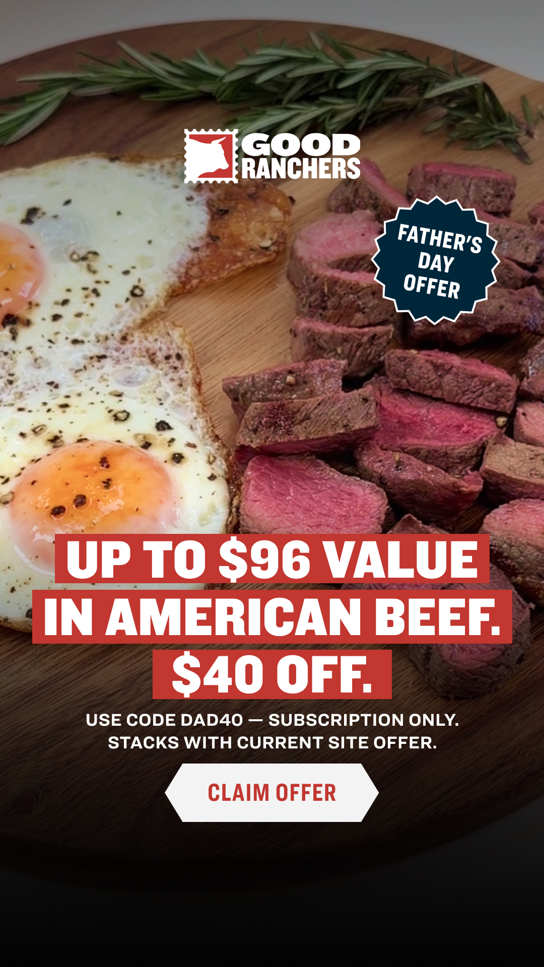 Good Ranchers Facebook ad