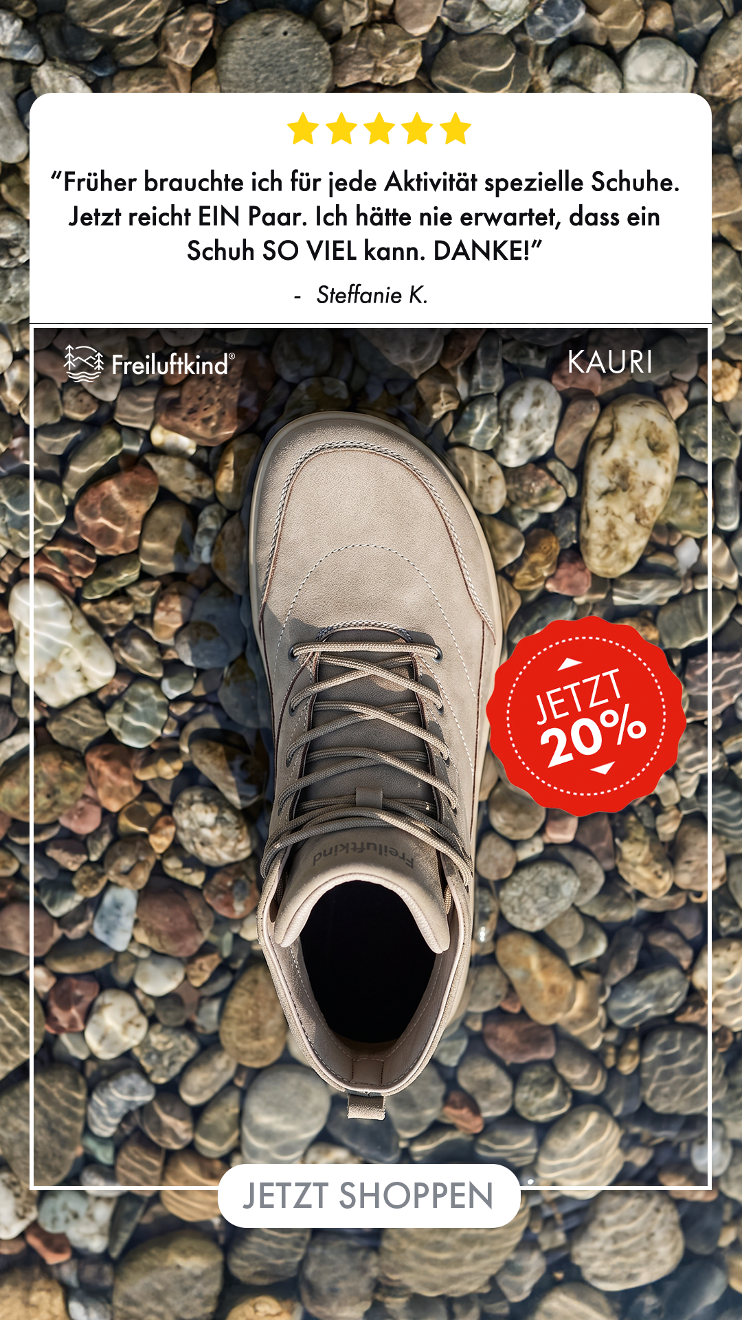 Freiluftkind Facebook ad