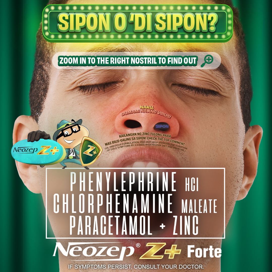 Neozep Z+ Facebook ad: Buy Now!