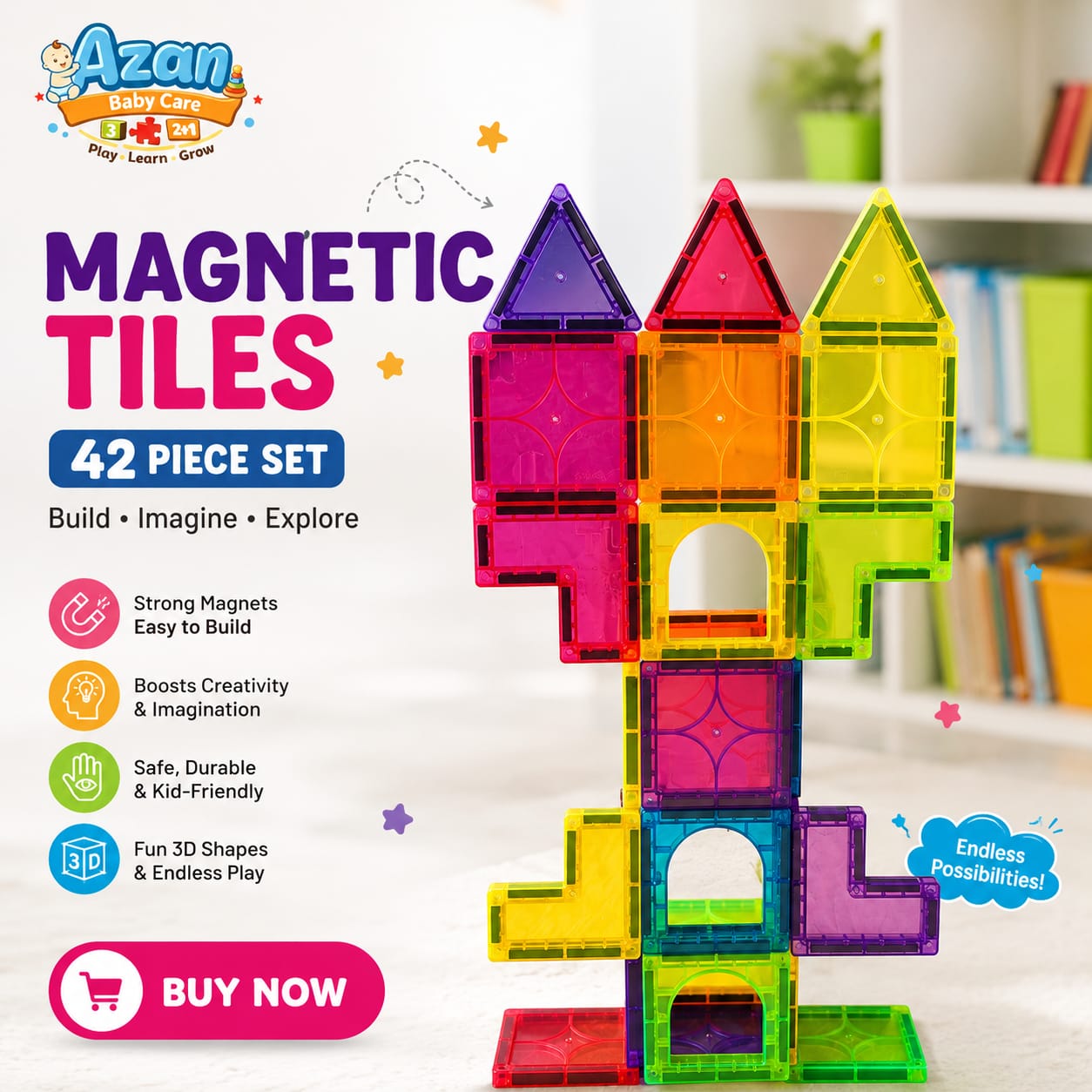 Azan Baby Care Facebook ad: সারাদিন বাচ্চা নিয়ে কী করব?