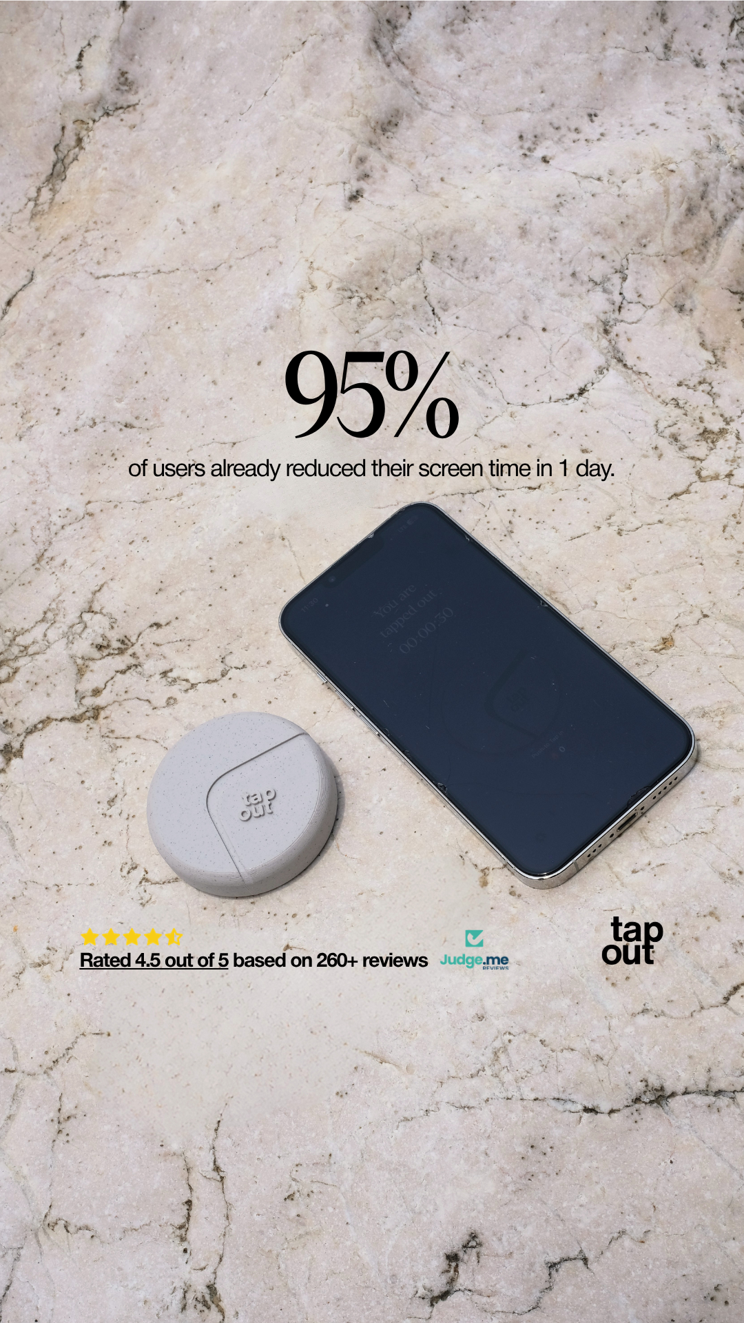 Tap Out Facebook ad