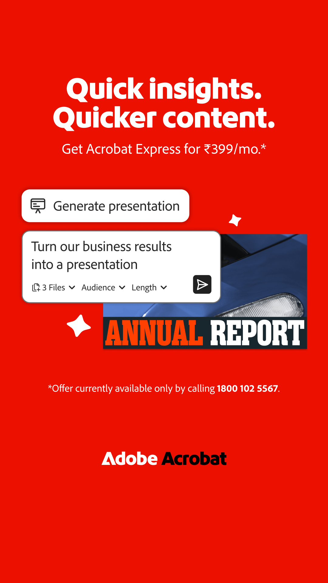 Adobe Acrobat Facebook ad
